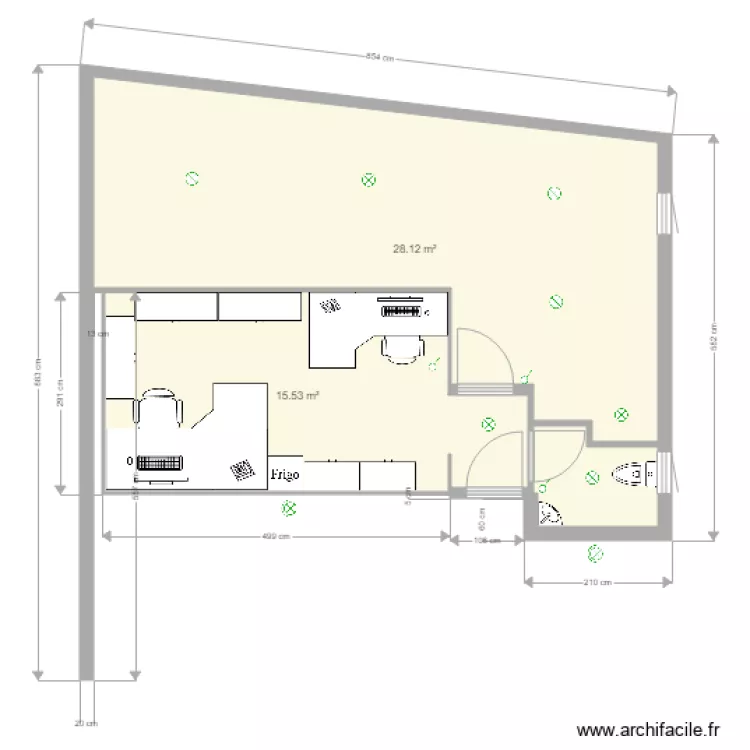 Bureau Depot v2. Plan de 