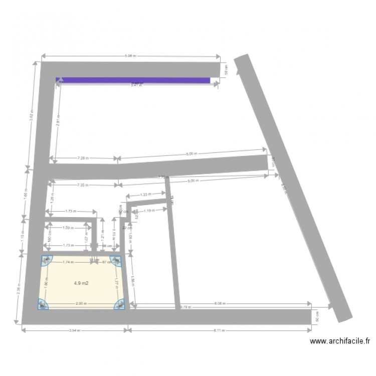 steph maison 3. Plan de 9 pièces et 167 m2