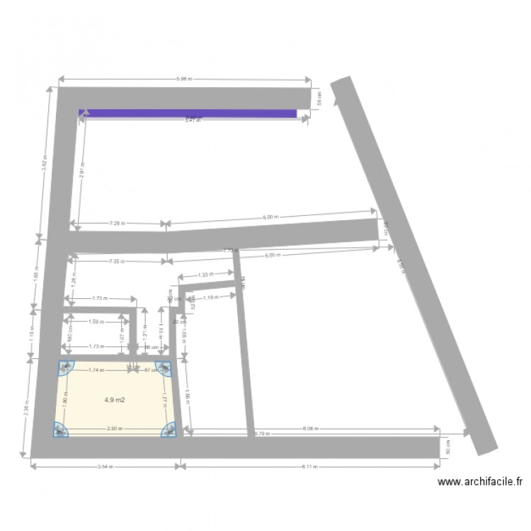 steph maison 3. Plan de 0 pièce et 0 m2