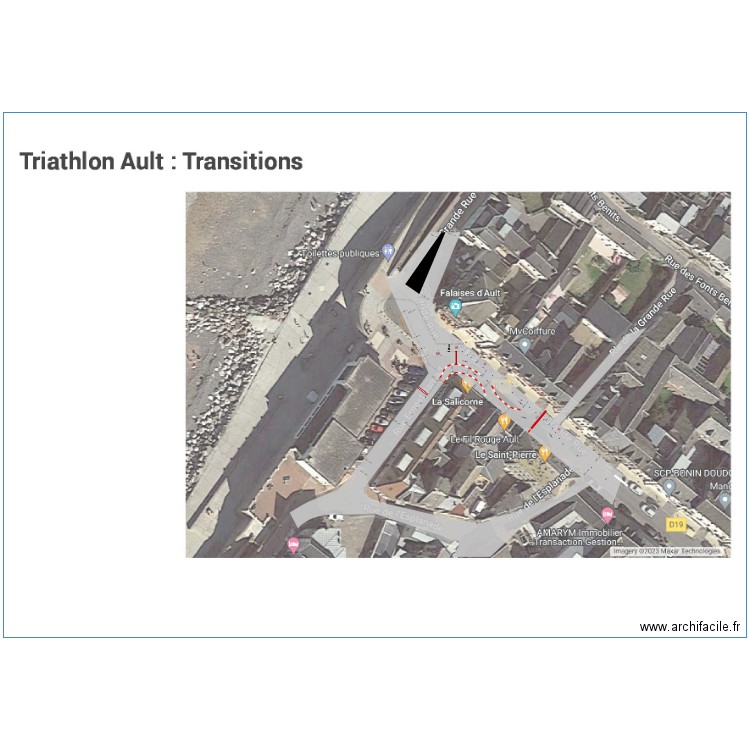 Duathlon Ault. Plan de 0 pièce et 0 m2