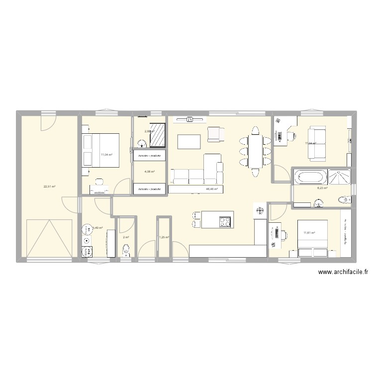 plan maison 2. Plan de 0 pièce et 0 m2