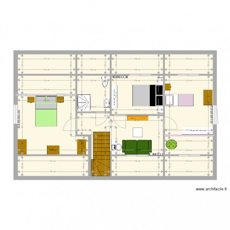 BeaufortEtage2017. Plan de 0 pièce et 0 m2