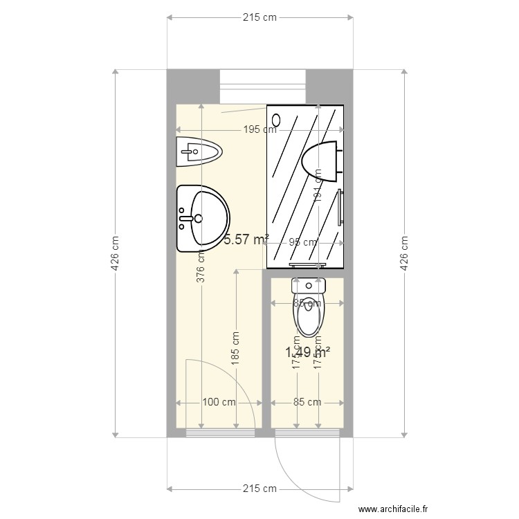 vallas yvette montagny projet. Plan de 0 pièce et 0 m2