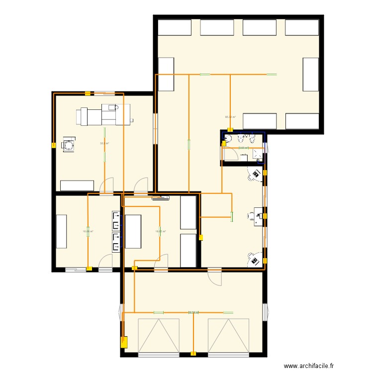 croquis. Plan de 0 pièce et 0 m2