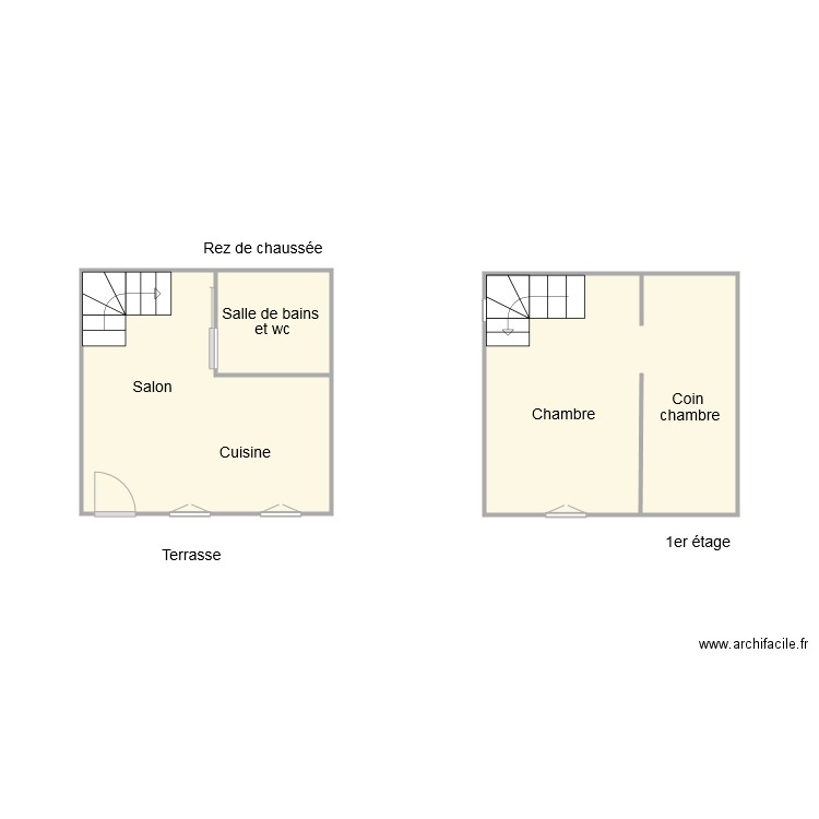 plan 1198 Mairie Chapelle en Lafaye. Plan de 0 pièce et 0 m2