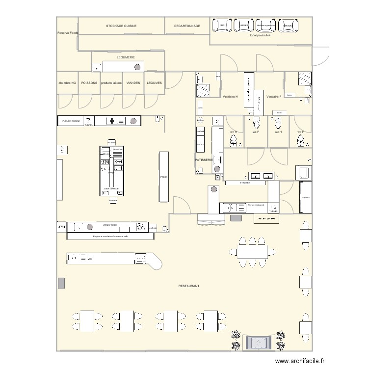 implantation des locaux final 3. Plan de 0 pièce et 0 m2