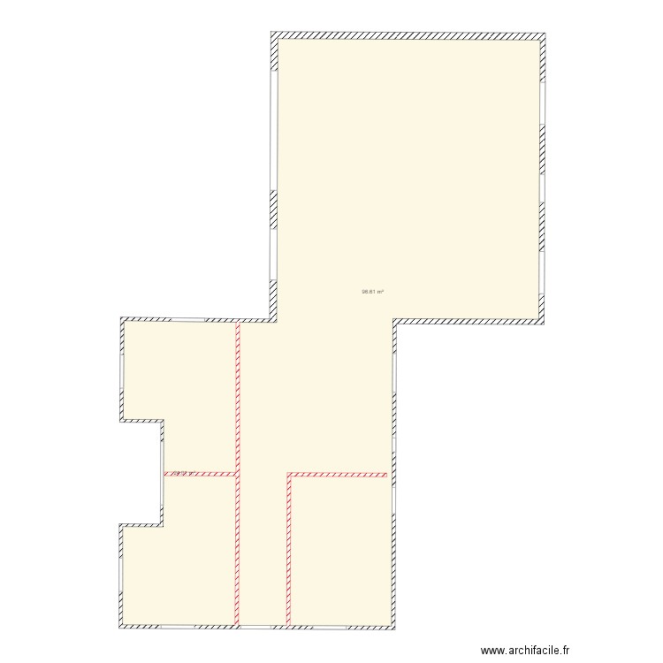 modif 1. Plan de 0 pièce et 0 m2