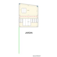 PLAN DE FACE JARDIN