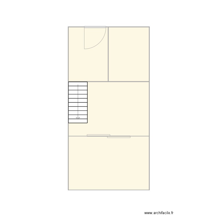 311 Kayela. Plan de 4 pièces et 18 m2