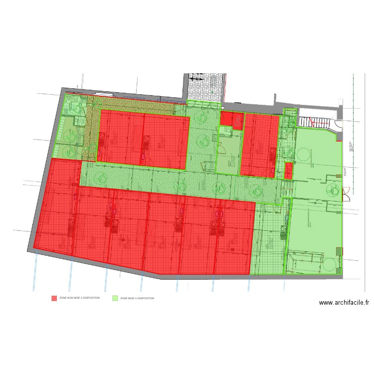 ZONAGE SUNDEJ. Plan de 14 pièces et 647 m2