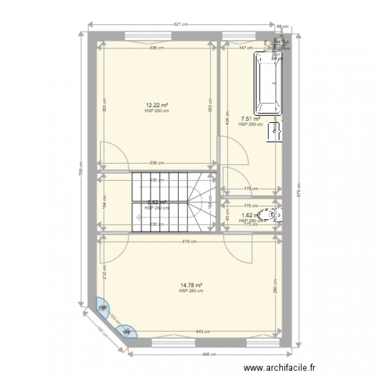 PorchefontaineCote. Plan de 0 pièce et 0 m2