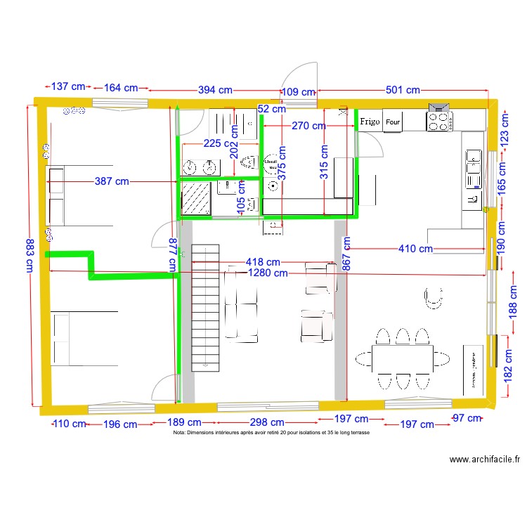 Aménagement nov 2023. Plan de 0 pièce et 0 m2