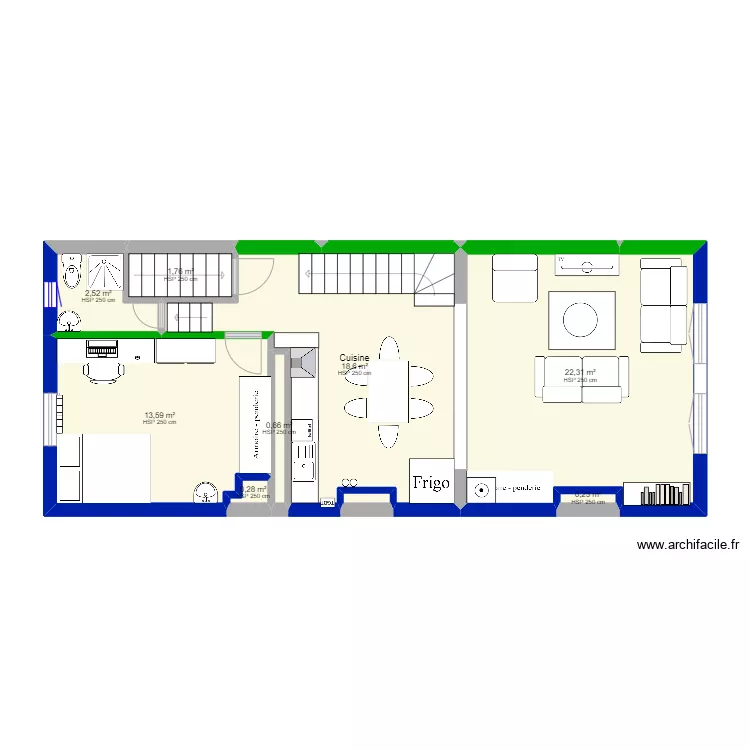 Situation souhait&eacute; 3. Plan de 