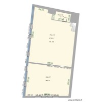 RESTAURANT LE TRIANON 1 er &eacute;tage avant travaux