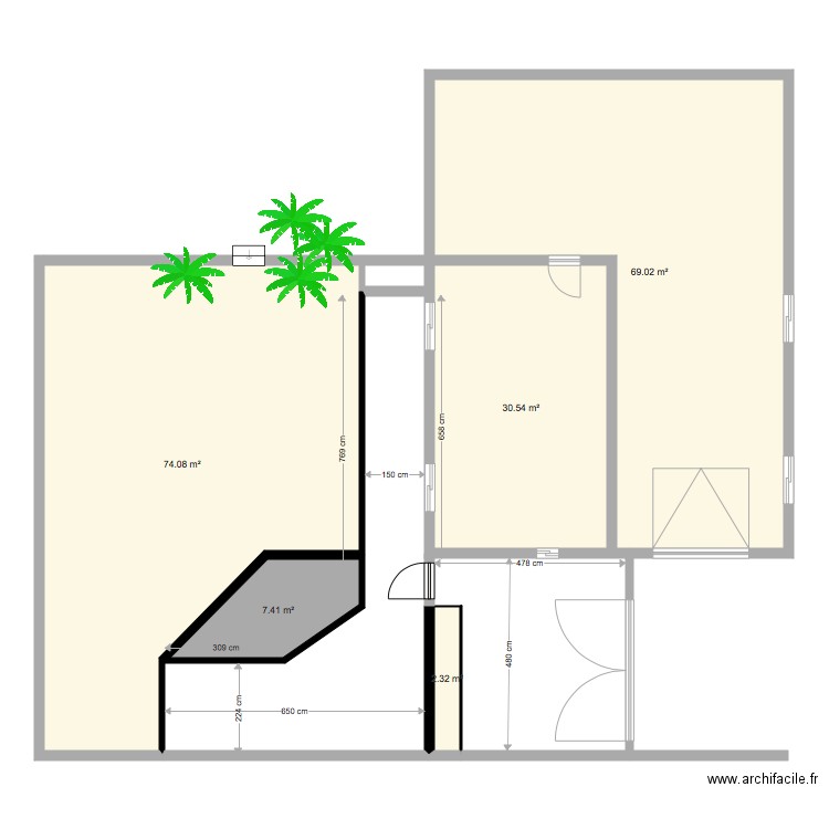 JARDIN PARKING 2021. Plan de 0 pièce et 0 m2