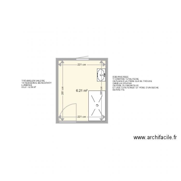 TROUMELEN . Plan de 0 pièce et 0 m2