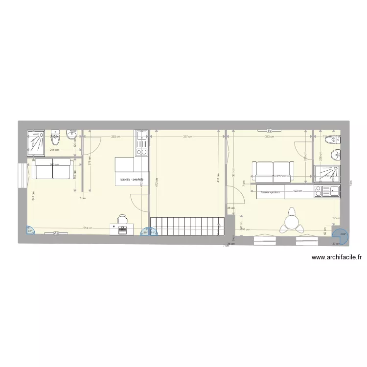 2&egrave;me &eacute;tage apr&egrave;s SAMPA. Plan de 