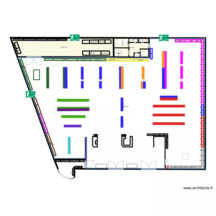 plan colomiers. Plan de 