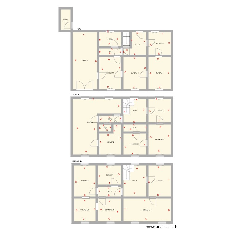 pejou. Plan de 0 pièce et 0 m2