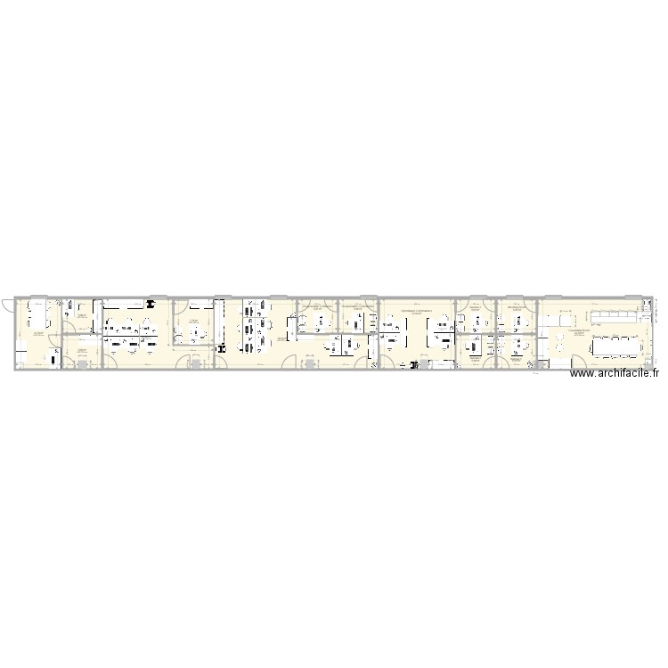 Extension Saint Denis. Plan de 0 pièce et 0 m2