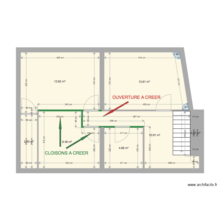 Ropert. Plan de 0 pièce et 0 m2