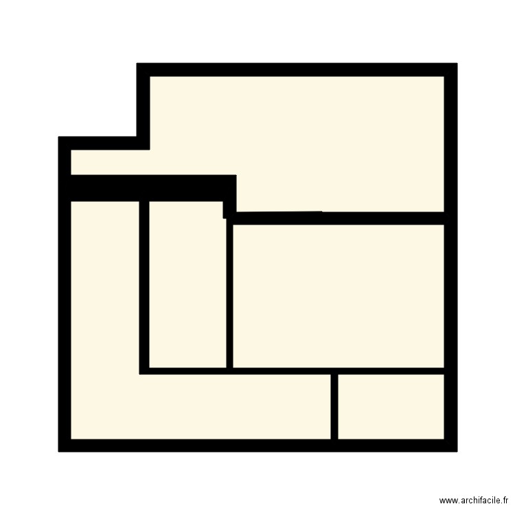 App1. Plan de 4 pièces et 28 m2