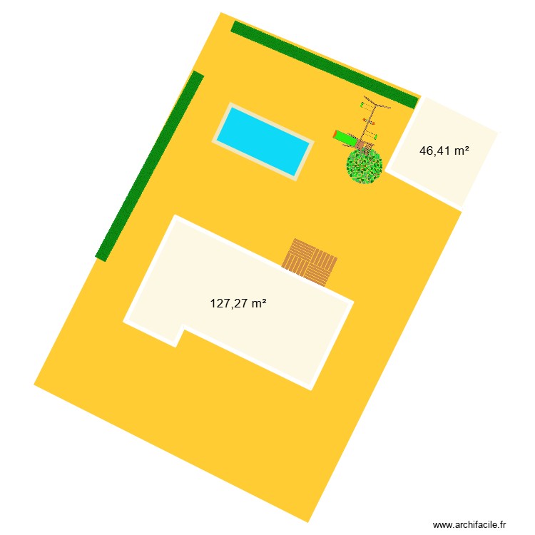 Rion Mauriac. Plan de 0 pièce et 0 m2