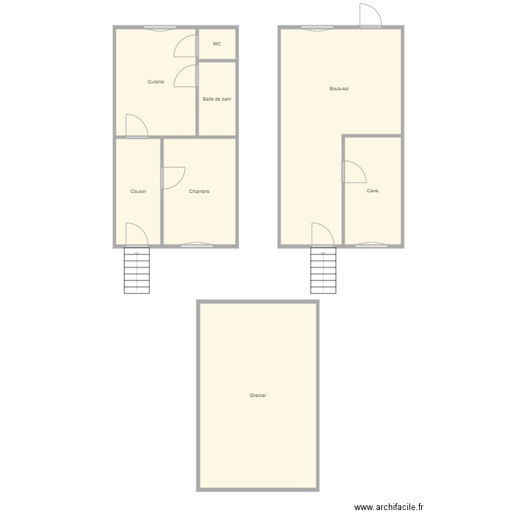 Croquis BRAUER Arrière. Plan de 0 pièce et 0 m2