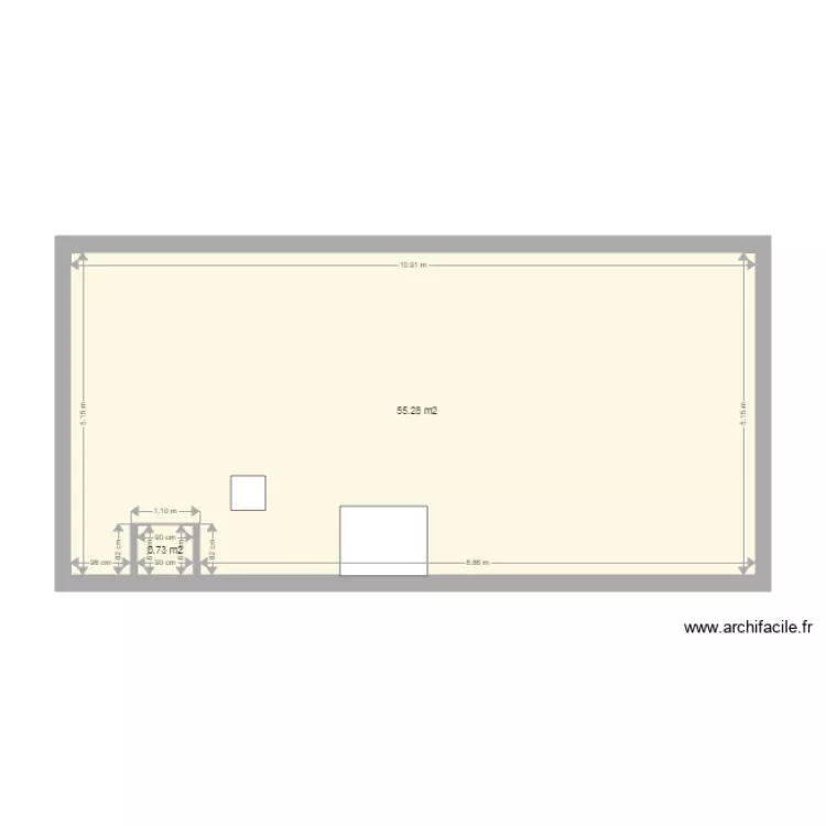 TOITURE S 50. Plan de 