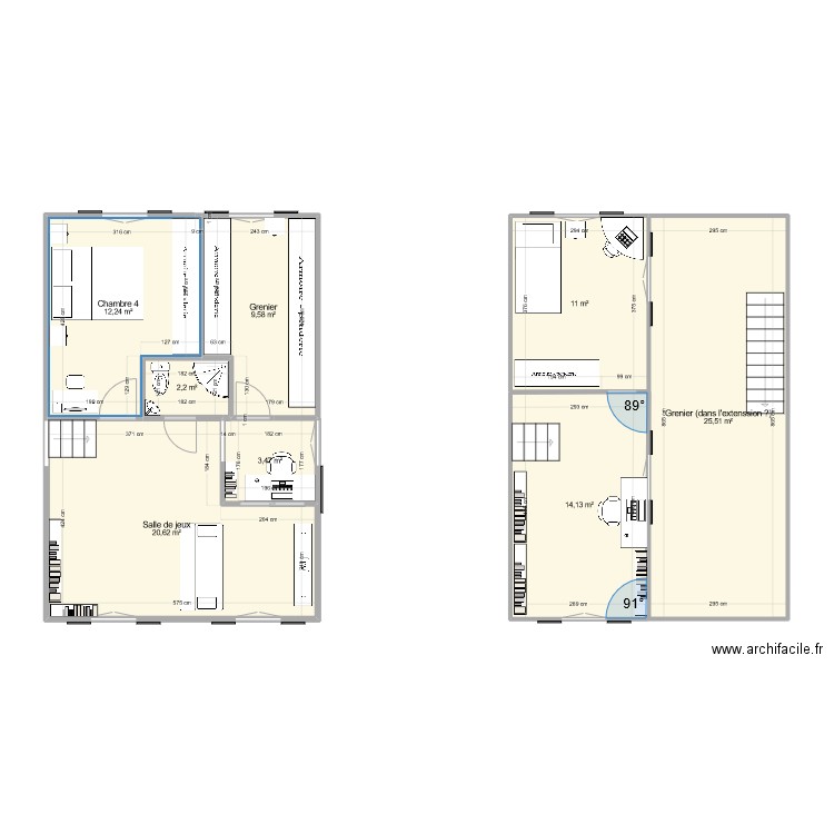 Idée_extension1. Plan de 0 pièce et 0 m2