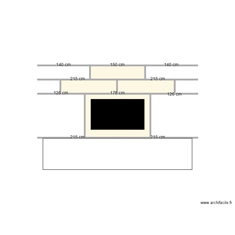 bibliotheque steph. Plan de 0 pièce et 0 m2