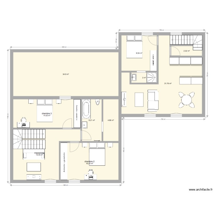Bonevaux ferme . Plan de 0 pièce et 0 m2