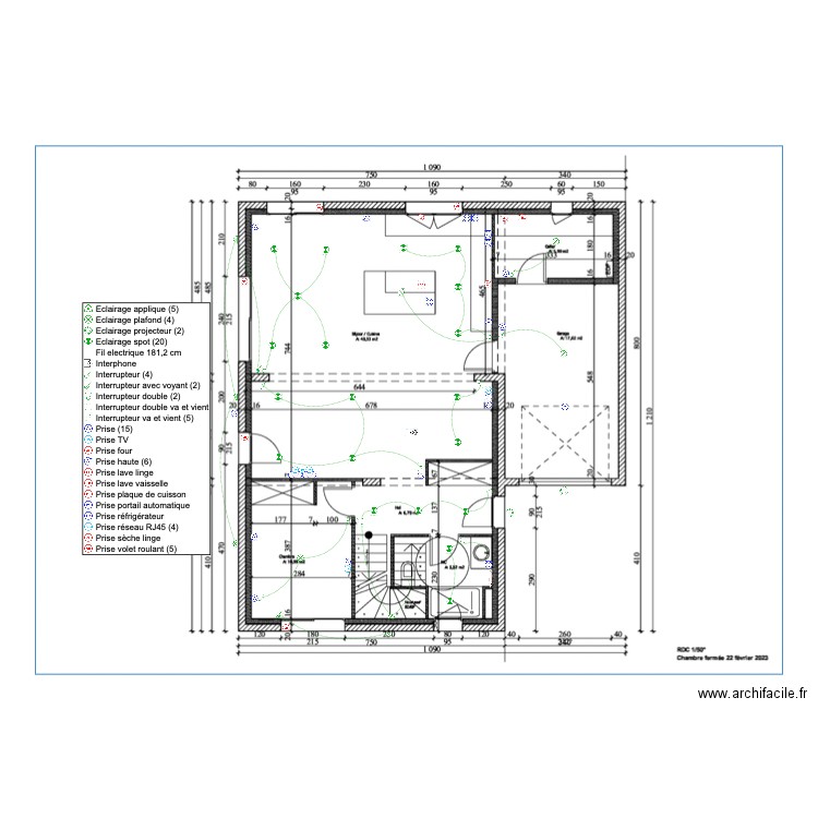 rdc patrick. Plan de 0 pièce et 0 m2