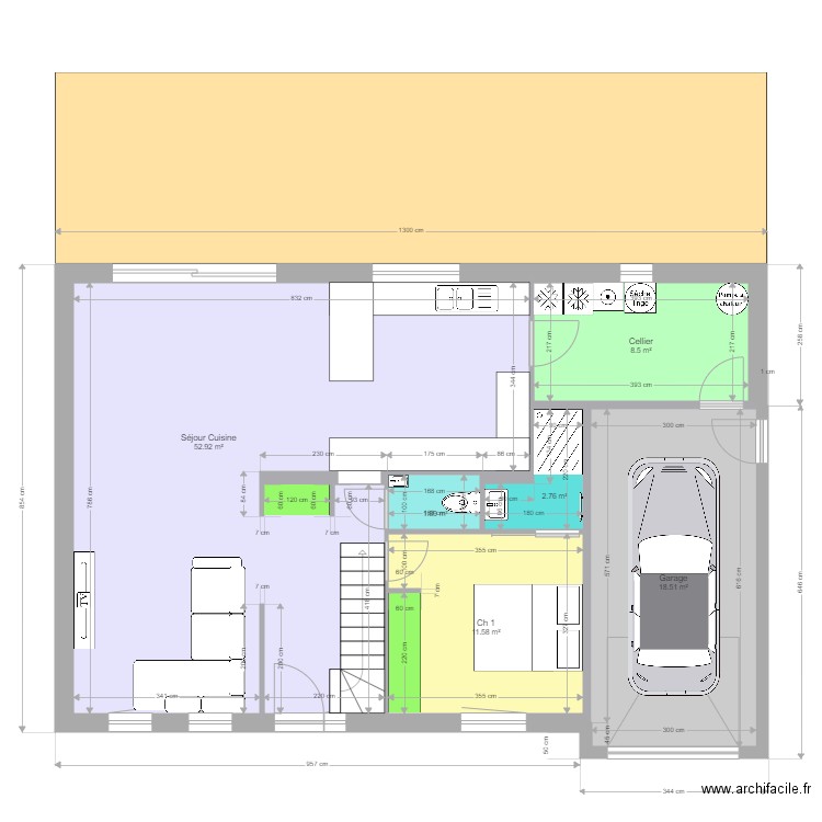 ANCEL. Plan de 0 pièce et 0 m2