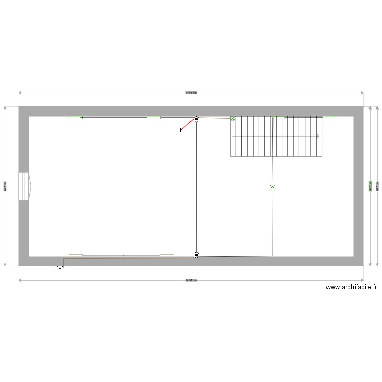 Garage. Plan de 0 pièce et 0 m2