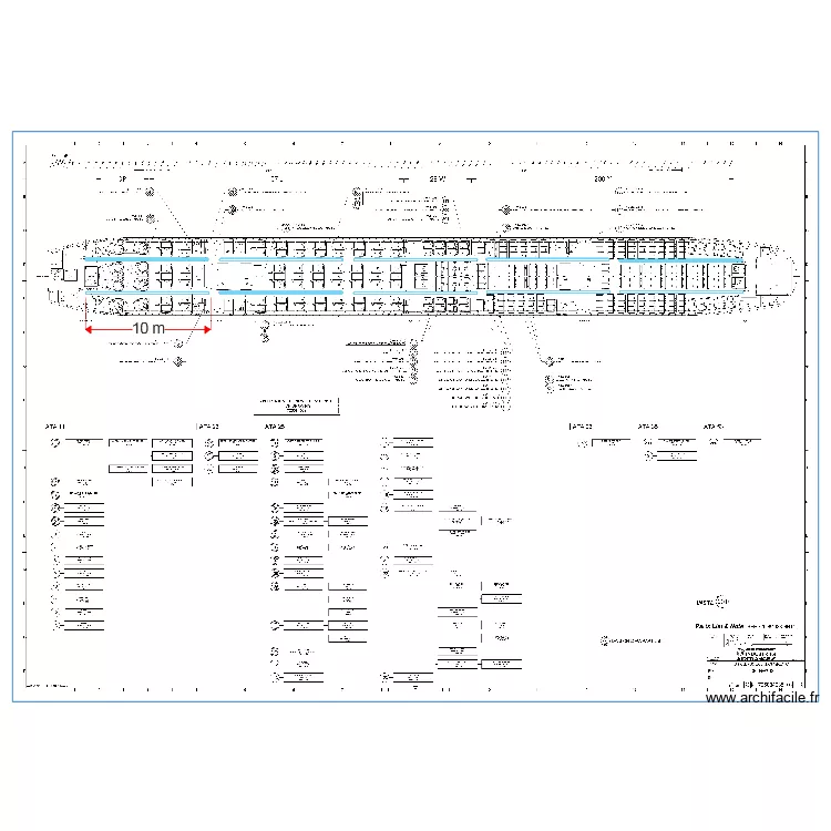 AF B777300 led. Plan de AF B777300 led. Plan de