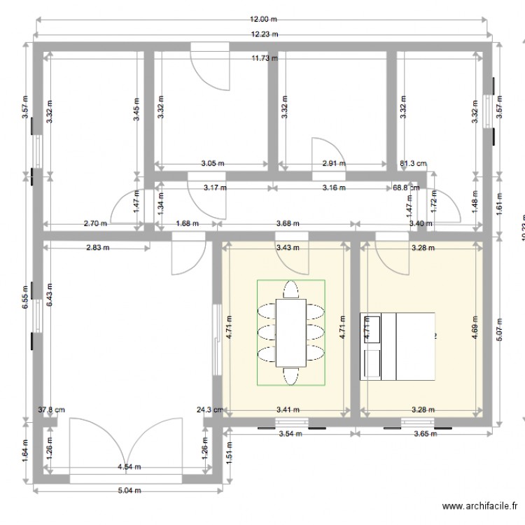 Maison BASE. Plan de 0 pièce et 0 m2