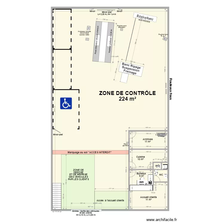 CCT VL WATTRELOS AUTOSECUR. Plan de 