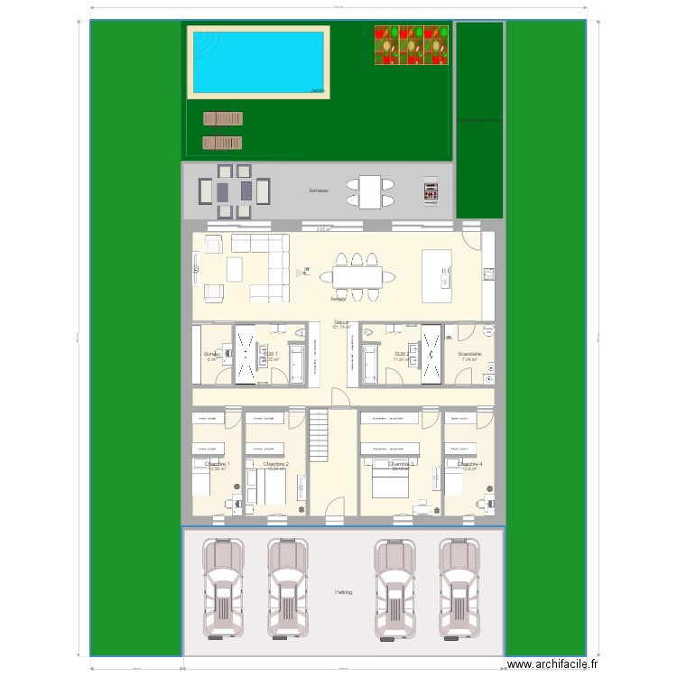 Rez Nvlle construction FRESOH. Plan de 0 pièce et 0 m2