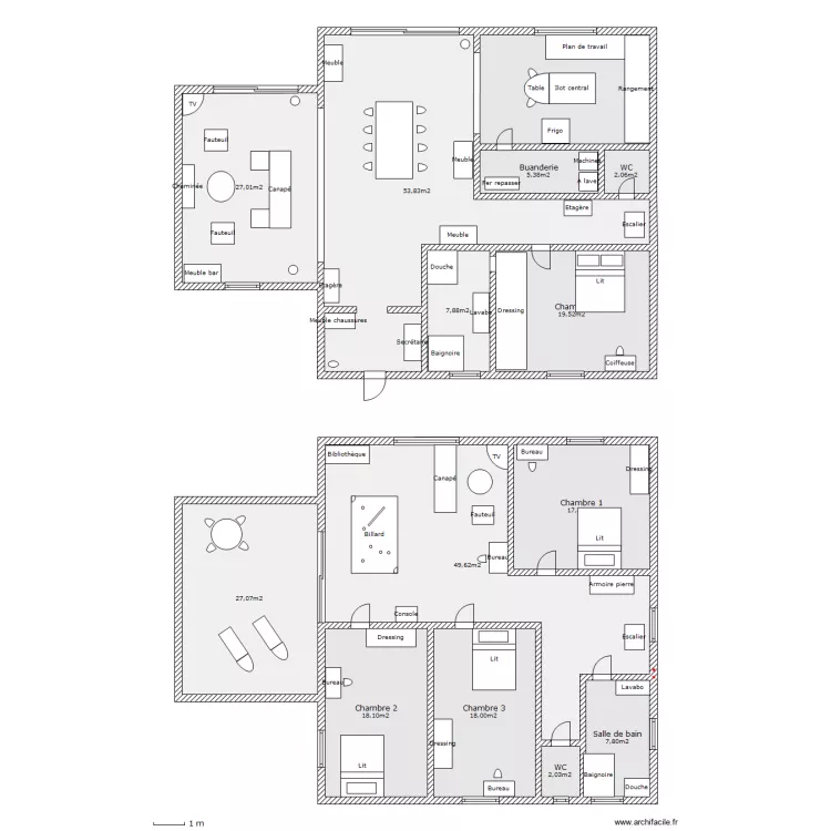 Maison 4. Plan de Maison 4. Plan de