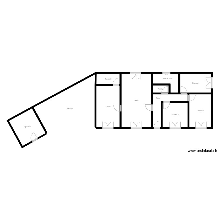 E190354. Plan de 0 pièce et 0 m2