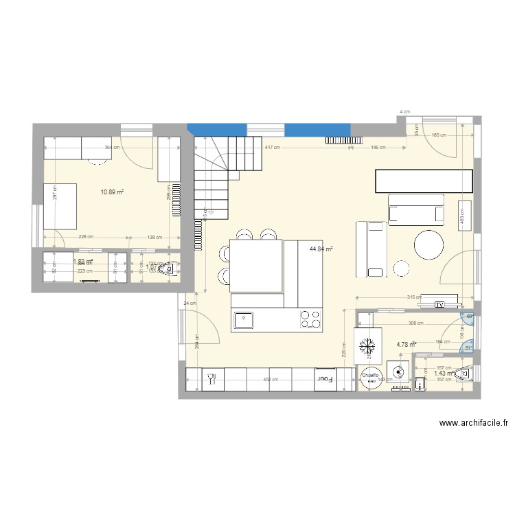 SALLE CUISINE 3. Plan de 0 pièce et 0 m2