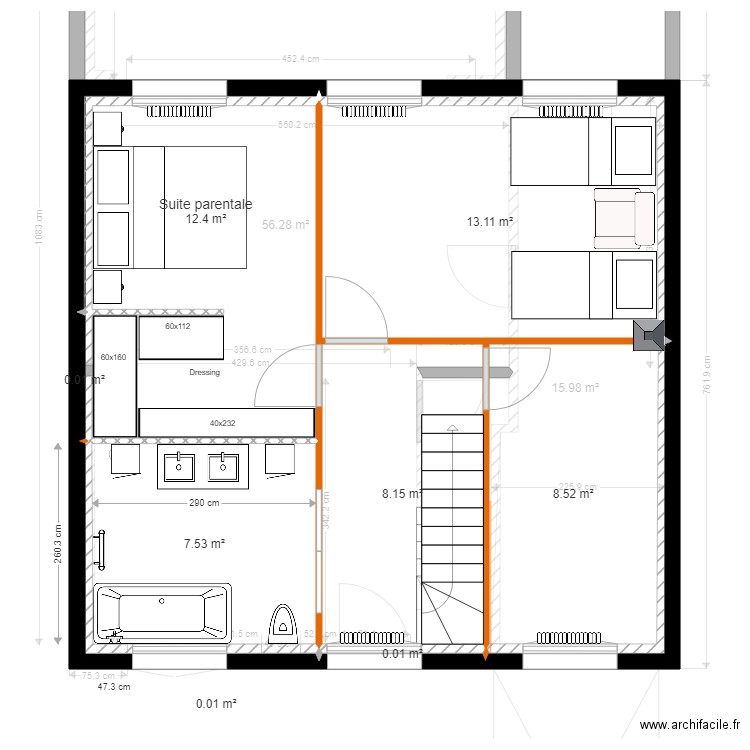 Plan de masse pour ELEC et CHAUFFAGE. Plan de 0 pièce et 0 m2