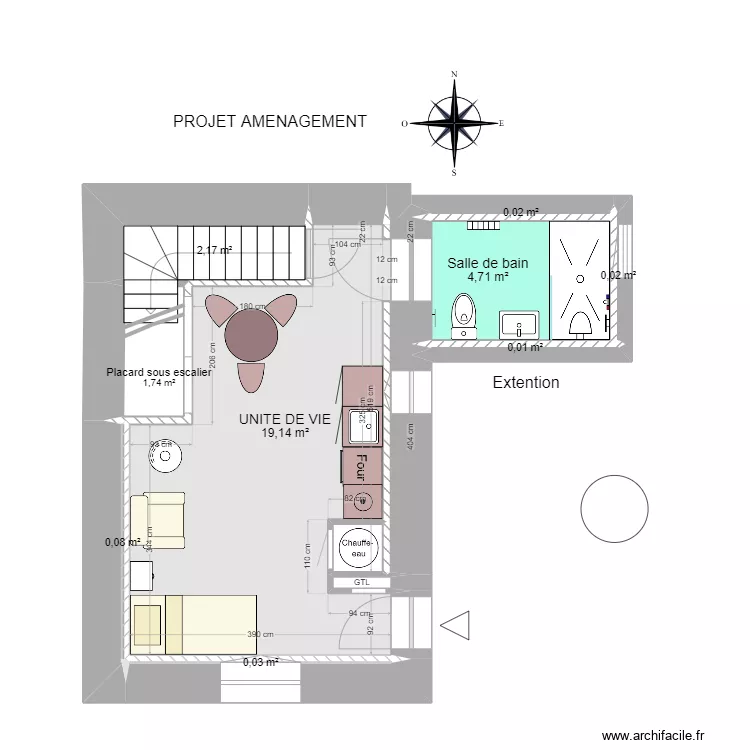 ALEXANDRE. Plan de 