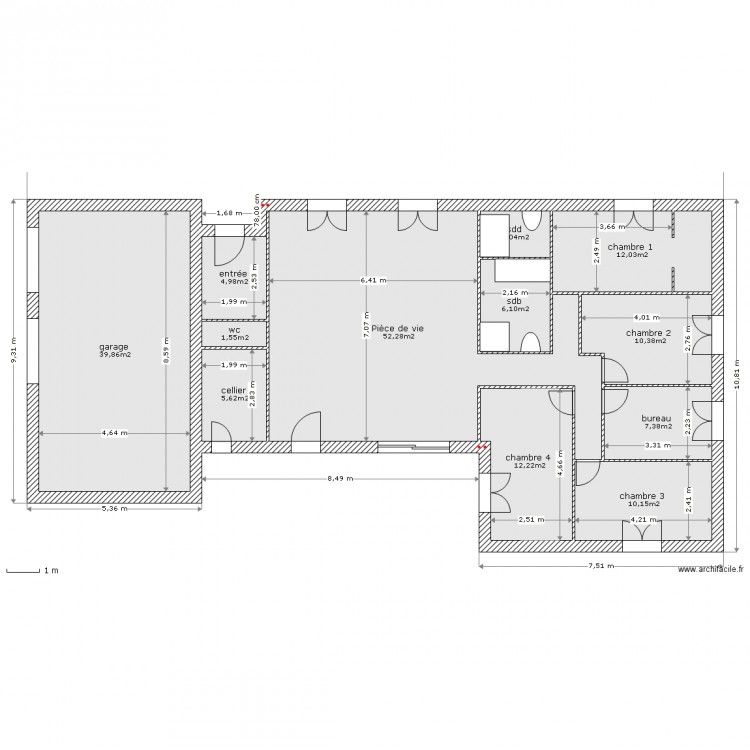 Plan. Plan de 0 pièce et 0 m2