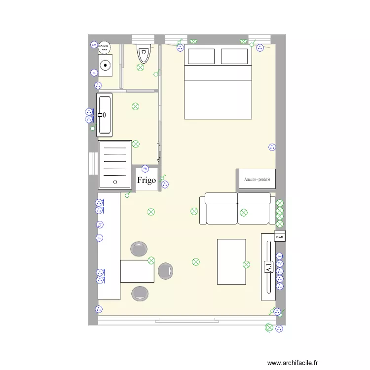 jacky cap plan 1.2 elec. Plan de 