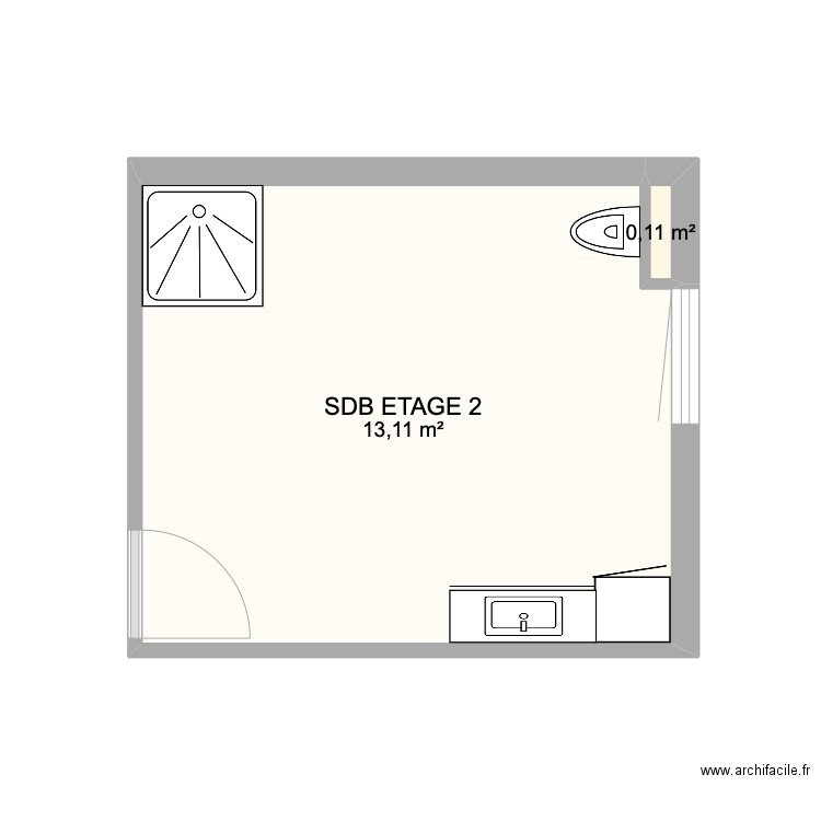 Appartement Sylvain. Plan de 0 pièce et 0 m2