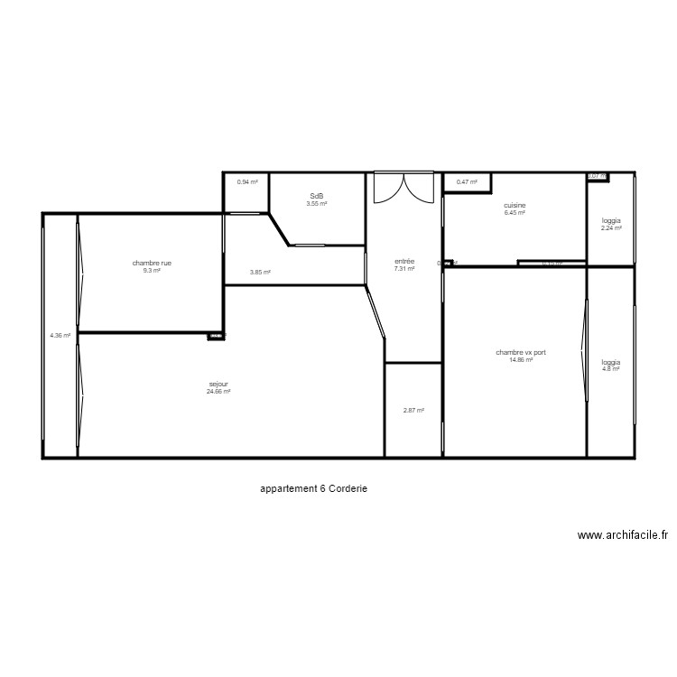 appartement marseille2. Plan de 0 pièce et 0 m2