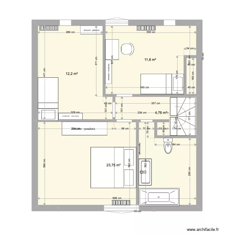 ETAGE 2. Plan de ETAGE 2. Plan de