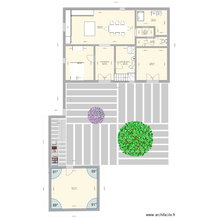 Pontos rez 4. Plan de 0 pièce et 0 m2